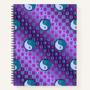 Waage & Wasser-Schwein Notizbuch