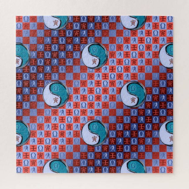 Waage & Wasser-Tiger Puzzle (Vertikal)