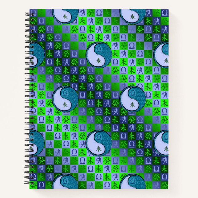 Waage & Wasser Ziege Notizbuch (Vorderseite)