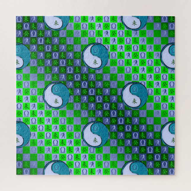 Waage & Wasser Ziege Puzzle (Vertikal)