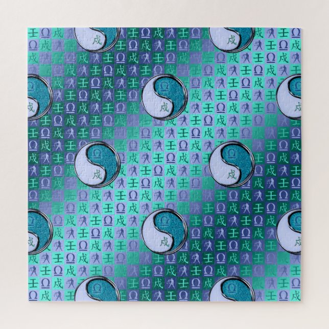 Waage & Wasserhund Puzzle (Vertikal)