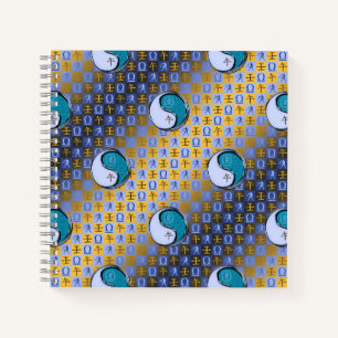 Waage & Wasserpferd Notizbuch