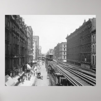 Wabash Avenue: 1900 Poster