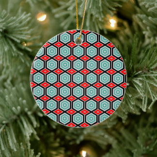 Wabenkeramik-Kreisornament Keramik Ornament