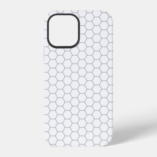 Wabenmuster Hexagon-Design iPhone Hülle (Rückseite)