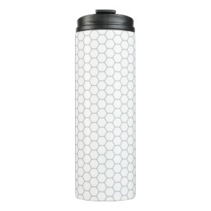 Wabenmuster Hexagon-Design Thermosbecher