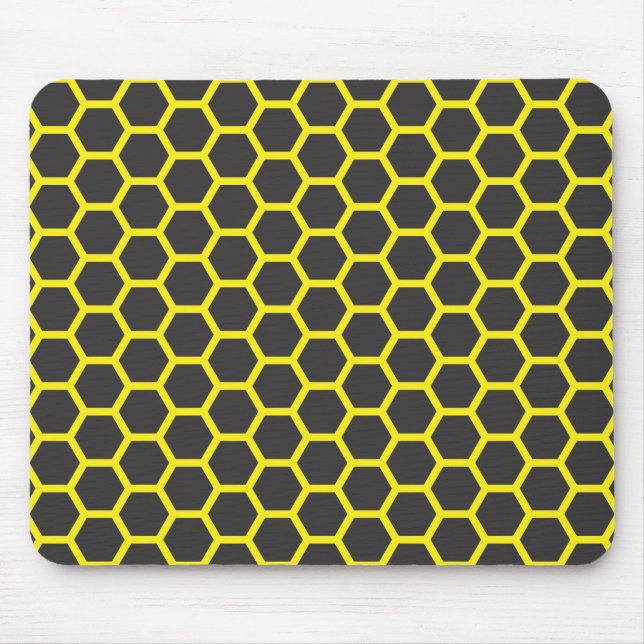 Wabenvektor Mousepad (Vorne)