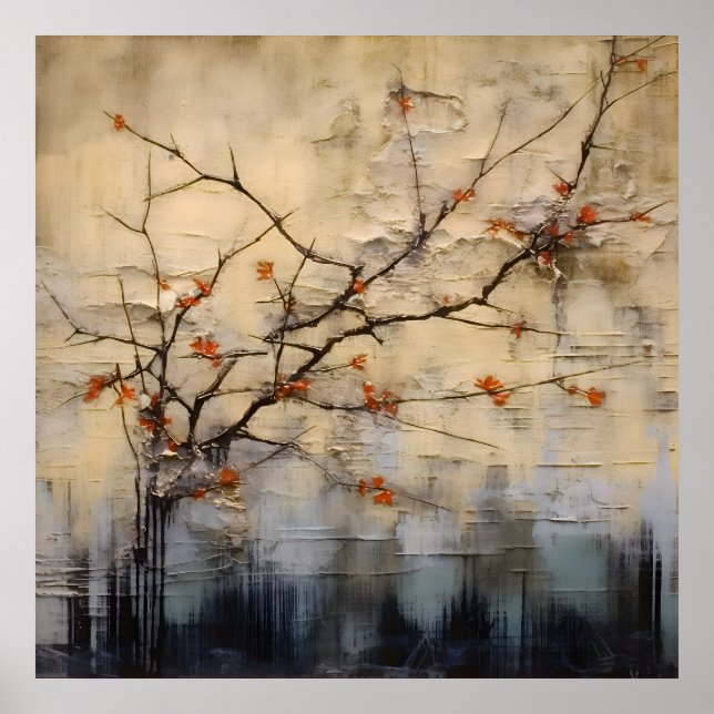 Wabi Sabi Japanisch Art Poster (Vorne)