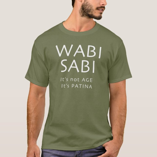 Wabi Sabi japanische Philosophie für Ihren T-Shirt (Vorderseite)