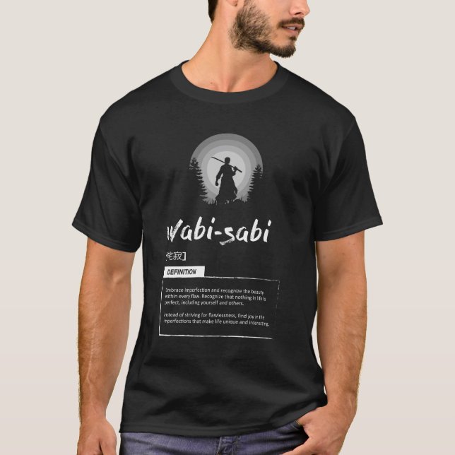 Wabi-Sabi - Japanisches Erfolgskonzept T-Shirt (Vorderseite)