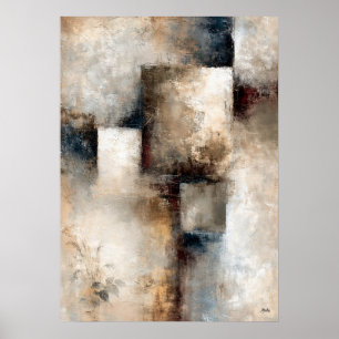 Wabi-Sabi verwitterte Harmonie moderne japanische Poster
