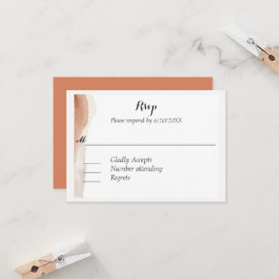 Wabi Sabi Wasserfarbe Kanji RSVP