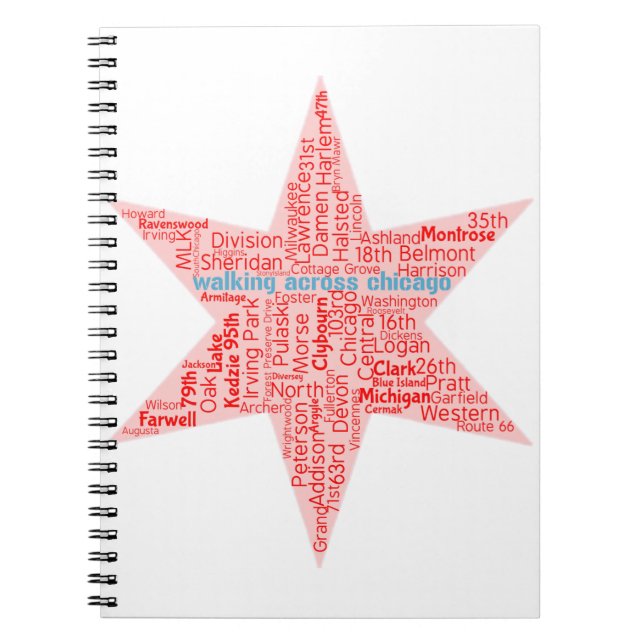 WAC Chicago Star Notebook Notizblock (Vorderseite)