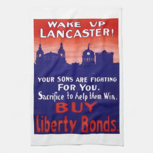 Wach auf Lancaster Handtuch
