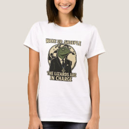 Wach auf, Schäfchen - Echsenherrscher Parodie T-Shirt