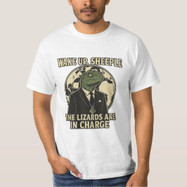 Wach auf, Schafherde - Echsenherrscher Parodie T-Shirt