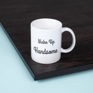 Wach auf, Schöner Geschenktasse Jumbo-Tasse