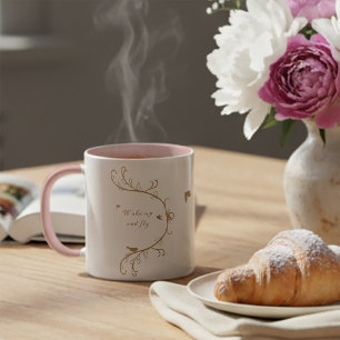 Wach auf und fliege Tasse