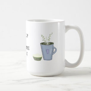 Wach auf und riech den Kaffee Kaffeetasse