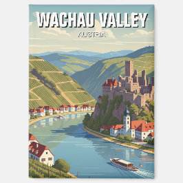 Wachau Valley Austria Travel Magnet