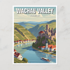 Wachau Valley Austria Travel Postkarte