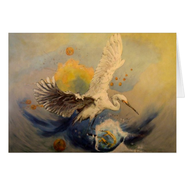 Wache Mitteilung von Kotuku (Vorderseite (Horizontal))