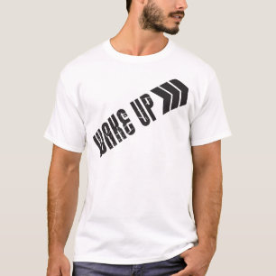 Wachen Sie - helles Shirt auf