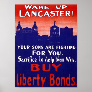Wachen Sie Lancaster auf Poster
