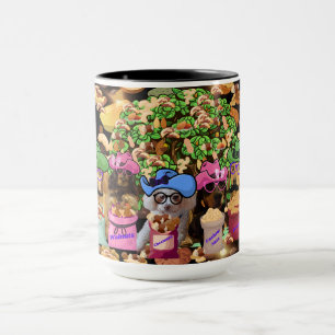 Wachen sind Nüsse-Kaffee-Tasse Tasse