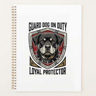 Wachhund-Shirt Vintage gravierter Beschützer Art_1 Planer