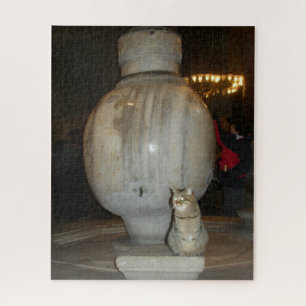 Wachkatze im Dienst - Hagia Sophia Puzzle