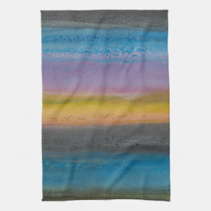 Wacholderbusch-Nebel I Geschirrtuch