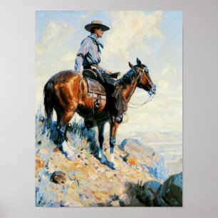 Wachposten der Ebenen Poster