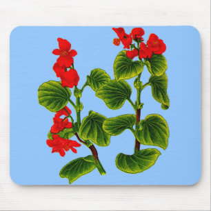 Wachs begonias mousepad