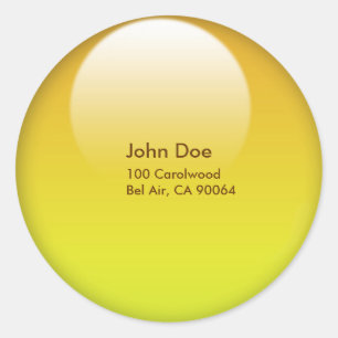 Wachs-Goldknopf-Umschlag-Versiegeler Runder Aufkleber