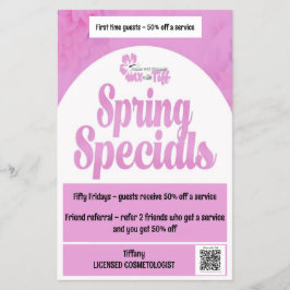 Wachs mit dem klaren Fenster Tiff Flyer