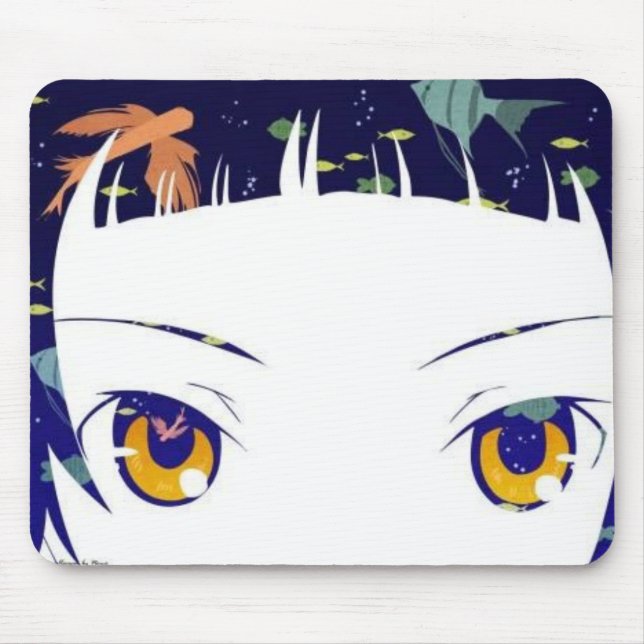Wachsame Augen Mousepad (Vorne)