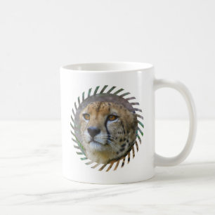 Wachsame Cheetah-Kaffee-Tasse Tasse