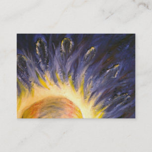 Wachsamer SinnesVisitenkarte-freier Raum Visitenkarte