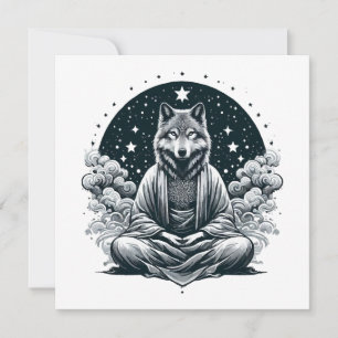 Wachsamer Wolf