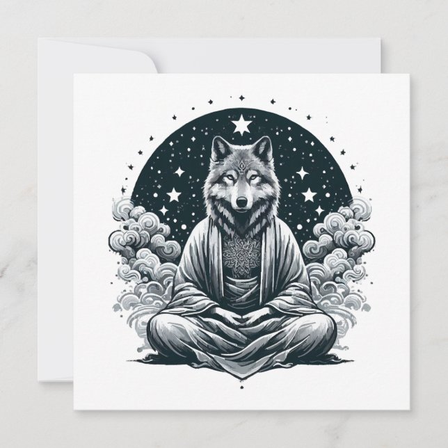 Wachsamer Wolf (Vorderseite)