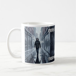 Wachsames Schatten Urban Noir Mystery Art Becher Kaffeetasse