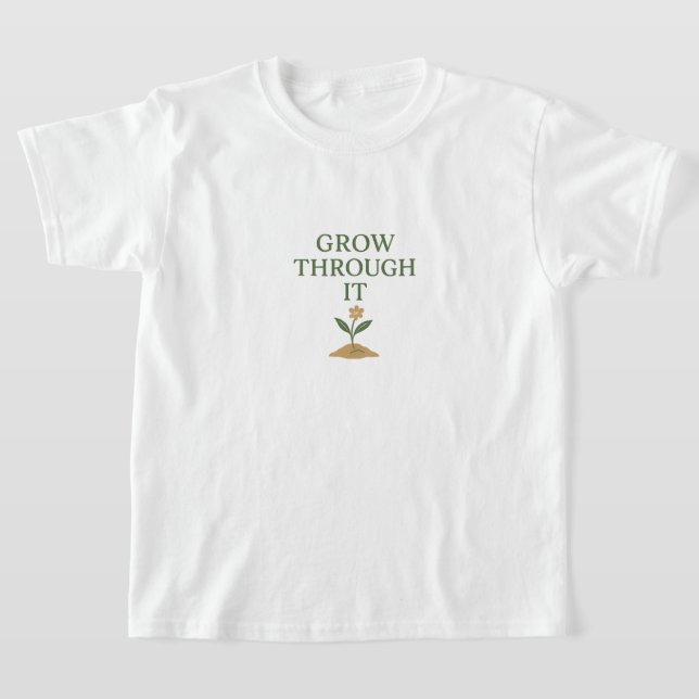 Wachse hindurch T-Shirt (Ablage )