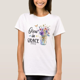 Wachse in Gnade T-Shirt
