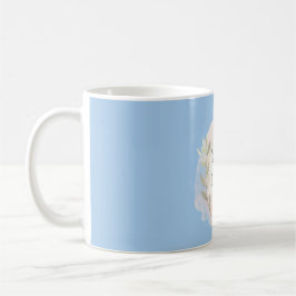 Wachse sanft – Minimales ästhetisches Zitatdesign Kaffeetasse