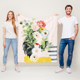 Wachsen Sie Ihre eigene Weise Fleecedecke