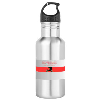 wachsend edelstahlflasche