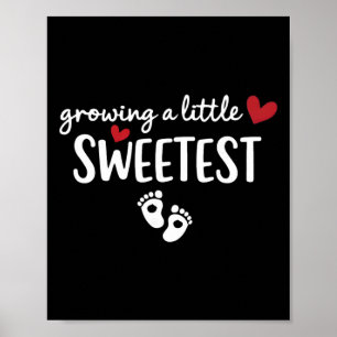 Wachsend süßeste Valentinstag Valentinstag Schwang Poster