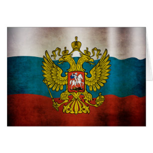 Wachsende Flagge Russlands