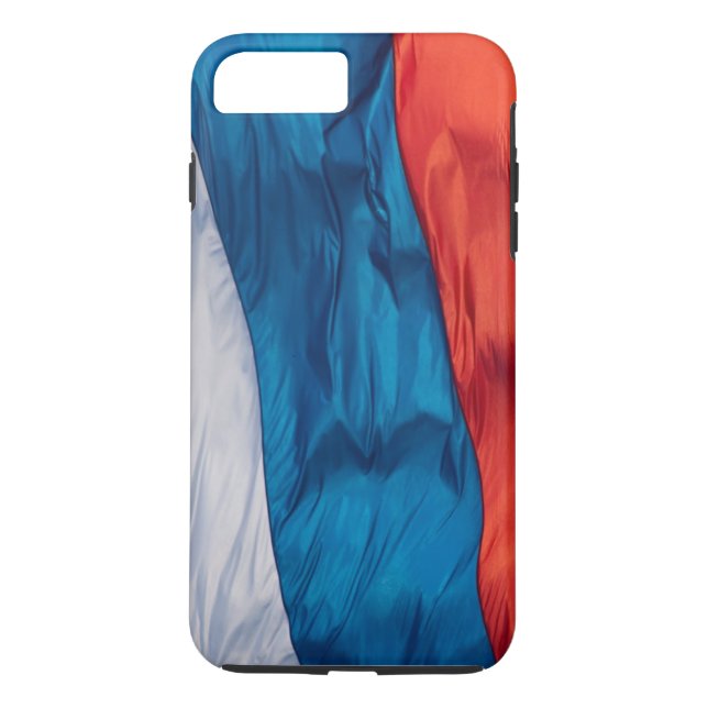 Wachsende Flagge Russlands Case-Mate iPhone Hülle (Rückseite)